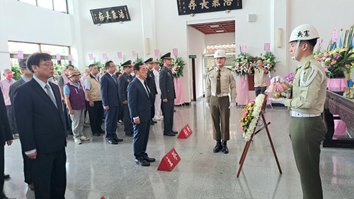 輔導會中元節 南部地區祭悼歷年在臺亡故榮民