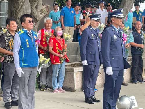 空軍四聯隊×雲林榮服處聯辦「建安四號殉職烈士」秋祭追悼會