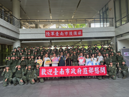 南市府慰問教召後備軍人  感謝辛勞厚植全民防衛韌性