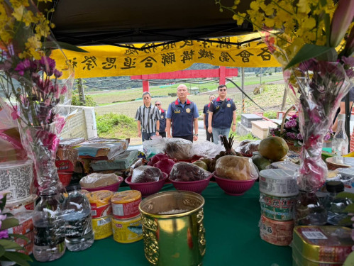 緬懷台7甲開路英雄 宜蘭榮服處舉行殉職榮民秋祭