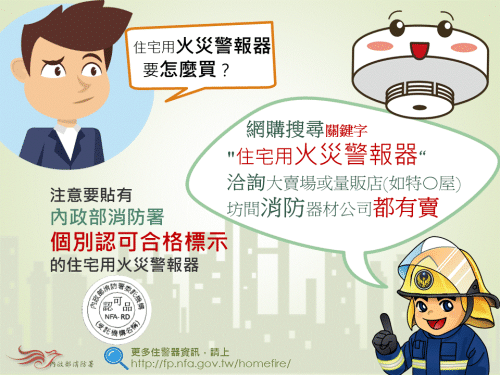 住警器定期測試保養不可少！金門消籲落實4大要訣守護居安