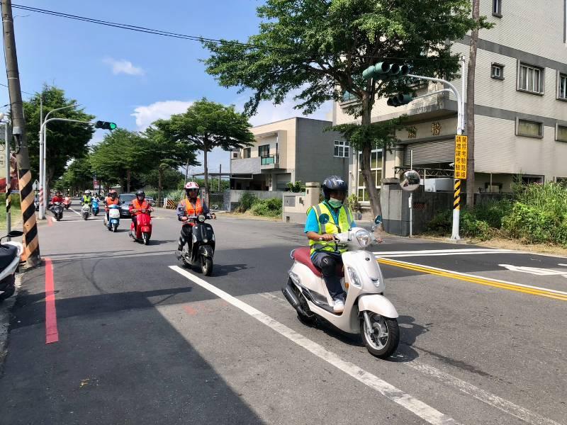 中華醫事科技大學響應機車道路安駕訓練，政府補助1,200元