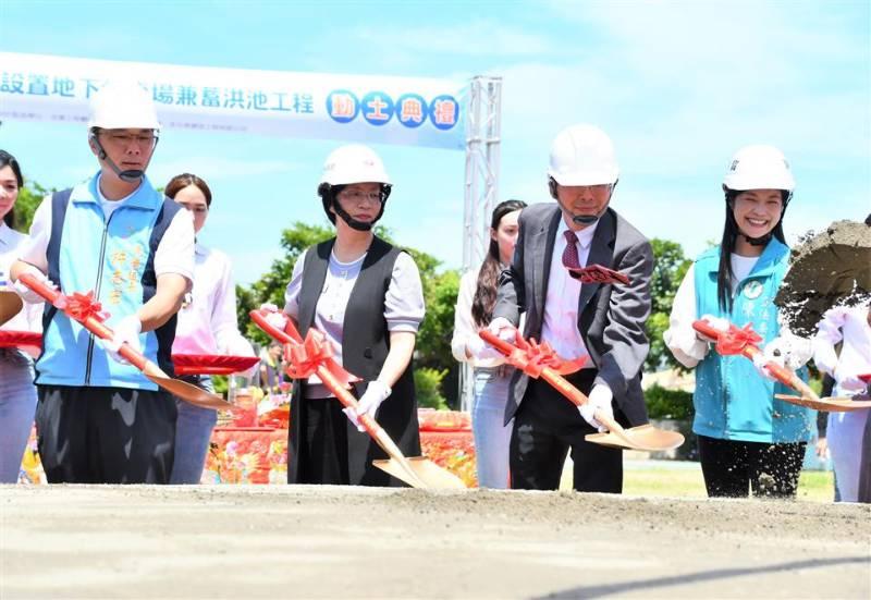 解決鹿港老街淹水 全國首創斥資3億蓋地下停車場兼蓄洪池動土