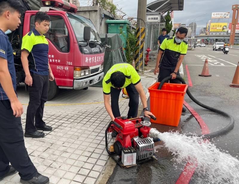 輕颱杜蘇芮來襲　竹市府超前部署加強各項防颱整備