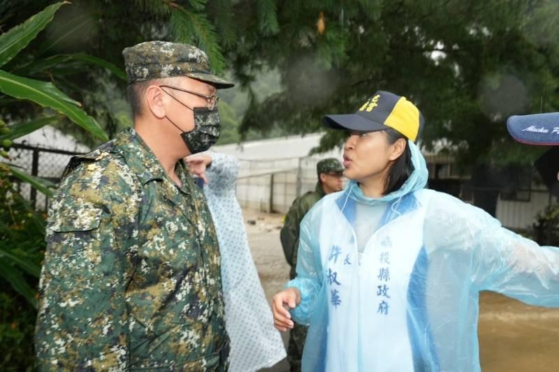 國軍及搜救隊投入救災 投縣府代表縣民表達感謝