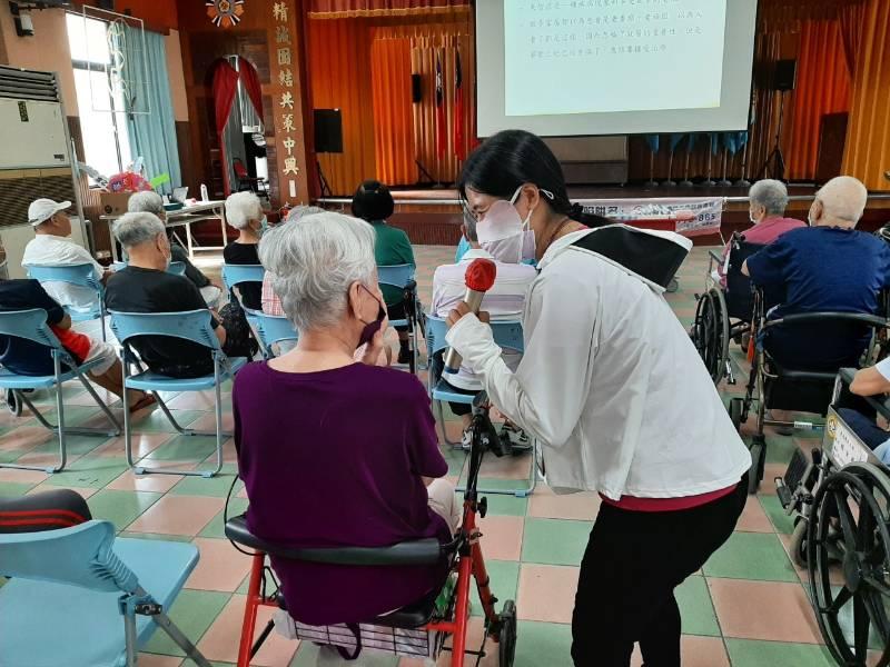 珍愛生命守門人 榮家住民長輩來響應