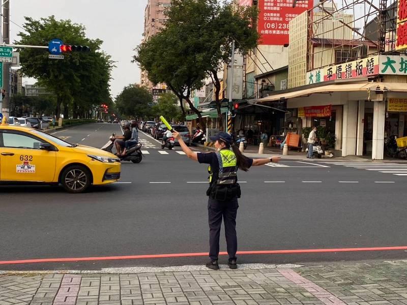 國慶晚會在臺南 南警加強交通疏導