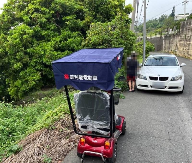 8旬翁騎電動車上山參拜，沒電慘'顧路'！湖內警緊急救援驚險一幕！