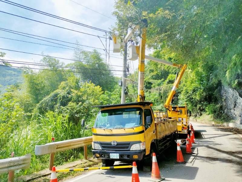 「小犬颱風」新竹地區曾停電戶逾萬　台電新竹區處全員搶修力拚今夜全部復電