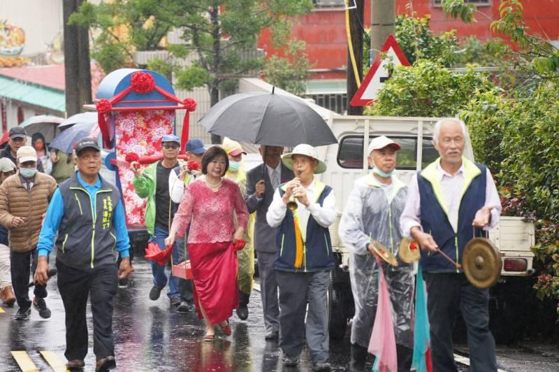 淡水姑娘要出嫁！忠山及忠寮社區重現古早婚嫁禮俗