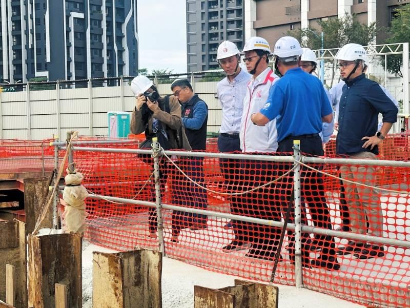 桃園公私協力落實工安措施維護城市建設安全　張善政市長視察「建築工地深開挖巡檢作業」