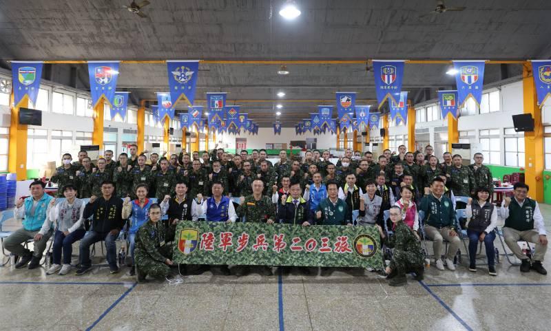 南市軍人服務站陪同市府慰問首梯1年期義務役役男