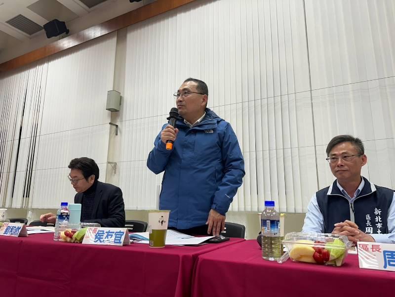 新北行動治理到土城關注民生議題 侯友宜：傾聽民意 開展土城新風貌