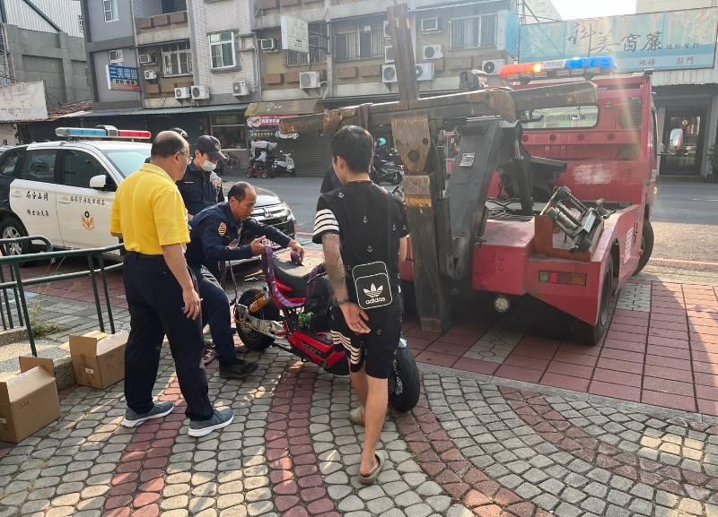 微電車改裝狂飆   岡山警分局嚴查確保交通安全