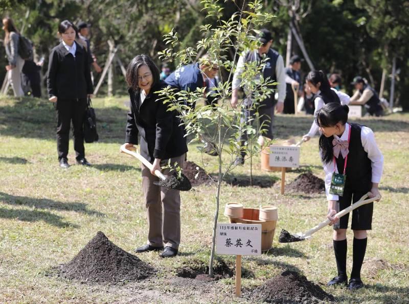 113總統植樹活動「一起集點樹」打造永續台灣