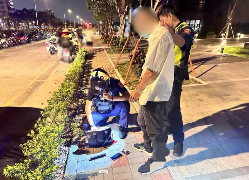 防制危險駕車 南警查獲男毒品違序通緝犯