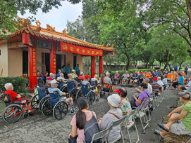 屏東榮家舉行關聖帝君聖誕日追思祭典