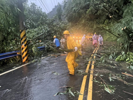 凱米颱風釀停電31,038戶　台電新竹處冒風雨全力搶修復電率99.9％