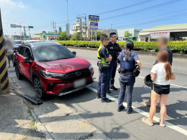 路竹省道行車糾紛街頭大亂鬥   湖警呼籲理性溝通