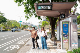 臺南全國首創智慧等車服務  每月使用人次逾3萬