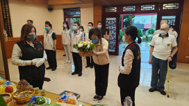 普渡法會祈求眾生平安　新竹榮家中元祭悼追思榮靈