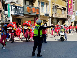 臺南400府城迎媽祖熱鬧滾滾  南警加強交通疏導