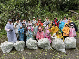 林保署新竹分署x信賢種籽親子實小　大手牽小手除蔓保護生物多樣性