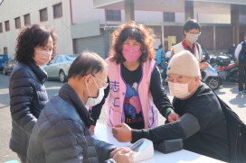 南市關心獨老長者過冬溫暖  啟動寒流關懷行動
