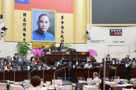 臺南市議會第4次定期會再次因颱風停會順延，12月3日閉幕