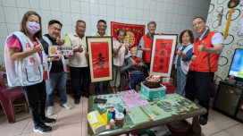 百歲東港榮民紀壽 屏東榮服處溫馨祝福