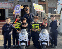 高市婦幼隊辦小小警察體驗營  體驗實戰模擬超吸睛