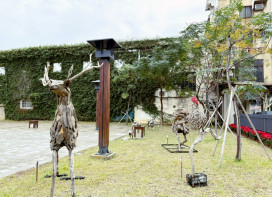 竹美館宣揚百大文化基地歷史概念    公會堂寫生活動打卡送禮獲熱烈迴響