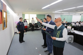 南市3新任局處長就職  黃偉哲勉共同打造宜居城市