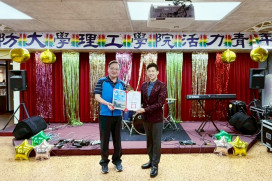 青銀共融、和樂融融　國防大學學生志工挹注八德榮家頤養園地新活力
