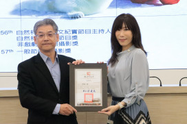 金鐘獎舒夢蘭主播蒞金大僑領講座