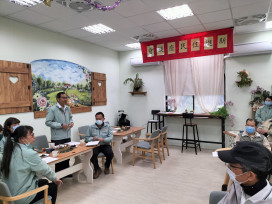 白河榮家新進住民座談茶會  傾聽心聲溫馨交流