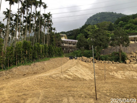 白河區關子嶺段89-45地號山坡地違規施工 市府依法勒令停工改善與裁罰