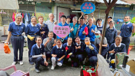 嘉義榮服處鏈結慈濟 攜手改善遺眷居家環境