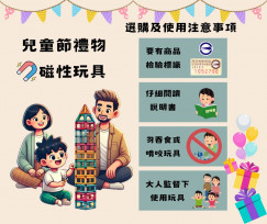 選用磁性玩具注意事項 標準局臺南分局報你知