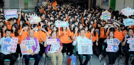 新北反詐校園列車啟動　專家帶路識破詐騙陷阱