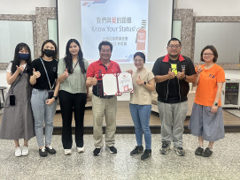 金大×衛生局合辦疾病防治講座及行動篩檢 提升師生防疫意識與健康素養