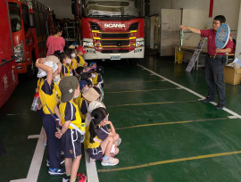 消防鳳祥分隊辦親子體驗  幼童化身小小消防員學防災