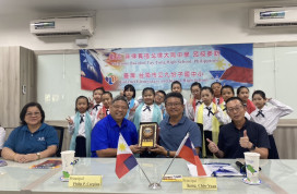 九份子歡迎菲國大同中學師生來訪 盼兩校締結姊妹校 