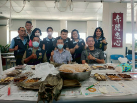 澎湖榮服處粽葉飄香慶端午！與榮欣志工榮民眷分享節慶歡樂