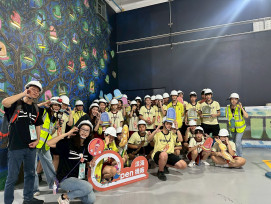 全台首創故事化「輕軌機廠揭秘」導覽！淡水國中師生共同參與 打開旅學新視界
