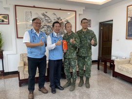 端節將至 陳福海慰問國軍海巡及金門醫院