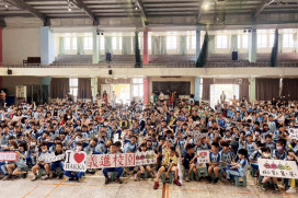 紮根推廣義民祭文化　竹縣義進校園巡演首場關西國小五感體驗演出