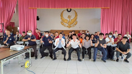 南消邀陳建宏醫師健康講座 助打火兄弟預防潛在職業傷害