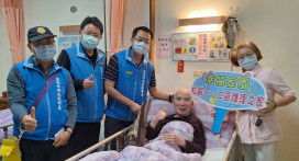 基隆榮服處端節前探視關懷住院榮民