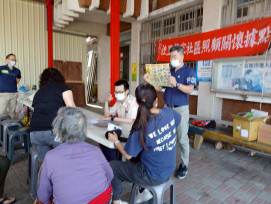 佳里榮家前進偏鄉外展服務 健康促進及入住宣導